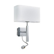 Lucande - Jettka Wandlamp White/Chrome