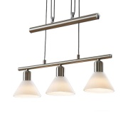 Lindby - Delira 3 Hanglamp Nickel