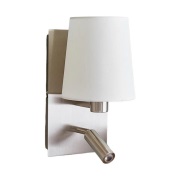 Lindby - Aiden Wandlamp White/Nickel