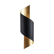 Lindby - Vanni Wandlamp Black/Gold