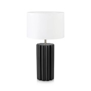 Markslöjd - Column Taffellamp Black/White