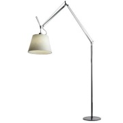 Artemide - Tolomeo Mega Staande Lamp met Dimmer Ø320 Perkament/Alumini...