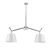 Artemide - Tolomeo Basculante hanglamp Ø24 cm grijs