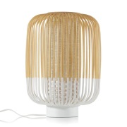 Forestier - Bamboo Taffellamp M White