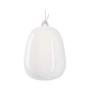 Lodes - Oblò Hanglamp Large 3000K Silk Wit/Wit