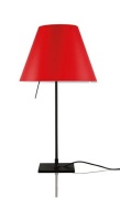 Luceplan - Costanzina Tafellamp Zwart/Primary Red