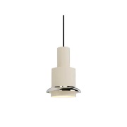 DCW - Chaumont Hanglamp Ø15xH22 White/Nickel