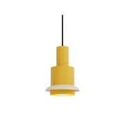 DCW - Chaumont Hanglamp Ø15xH22 Yellow/White