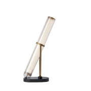 DCW - La Lamp Frechin Taffellamp 25x64,4 Gold/Black