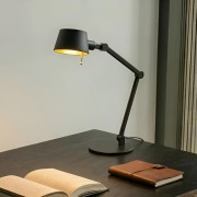 Lucande - Silka tafellamp Black