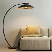 Lindby - Emilienne Vloerlamp Black/Gold