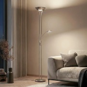 Lindby - Josefin LED Vloerlamp Nickel