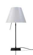 Luceplan - Costanza Tafellamp met Dimmer Zwart/White