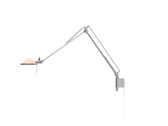Luceplan - Berenice Wandlamp 45X45 Roze Glas/Aluminium