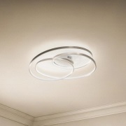 Lindby - Ronka Plafondlamp Nickel