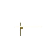 FLOS - Coordinates W2 Wandlamp Golden
