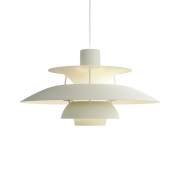 Louis Poulsen - PH 5 Hanglamp Monochrome Pale Pewter