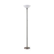 Lindby - Ignacia Vloerlamp Nickel/Opal