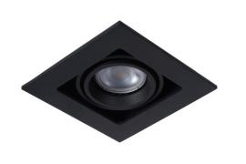 Lucide Chimney - inbouwspot - 115 x 115 mm, 97 x 97 mm inbouwmaat - zw...