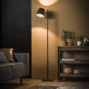 Vico Shade - staanlamp - 157 cm - houtskool