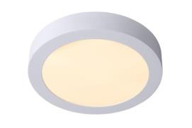Lucide Brice-Led - plafondverlichting - Ø 24 x 3,9 cm - 15W dimbare LE...