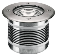 Integral uplight grondspot voor buiten - Ø 125 mm - 125 mm inbouwmaat ...
