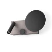 Faro Klee Links - wandverlichting met leeslampje - 27 x 16 x 3 cm - 10...