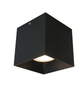 Artdelight Quadro - opbouwspots - 10 x 10 x 10 cm - IP65 - zwart