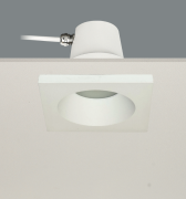 Artdelight Bados - inbouwspot 1L - 95 x 95 mm , Ø 84 mm inbouwmaat - I...