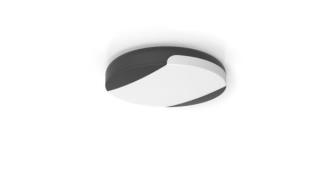 Lutec Sweep - buiten plafondverlichting - Ø 26 x 5,5 cm - 23,5W LED in...