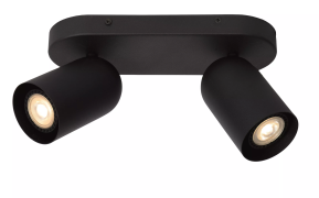 Lucide Punch - opbouwspot - 26 x 10 x 14 cm - zwart