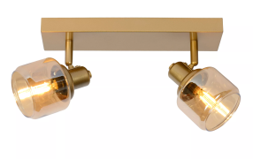 Lucide Bjorn - opbouwspot - 30 x 14 x 14 cm - mat goud