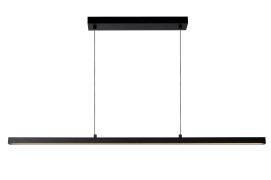 Lucide Sigma - hanglamp - 118,5 cm x 8,2 cm x 150 cm - 30W dimbare LED...
