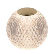 Lucide Cintra - tafellamp - Ø 11 x 10,5cm - 3 stappen dimmer - 2W LED ...