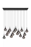 Lucide Tears - hanglamp - 102 x 23 x 154 cm - gerookt