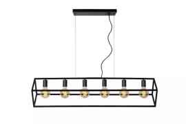 Lucide Fabian - hanglamp - 120 x 25 x 161 cm - zwart