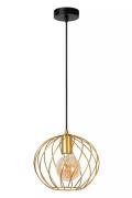 Lucide Danza - hanglamp - Ø 25 x 150 cm - goud