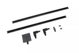 Lucide Track Starterset - 1-fase Railsysteem - 2 Meter - 220V - Zwart