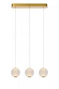 Lucide Cintra - hanglamp -  48 x 11 x 150 cm - 3 x 4,7W LED incl. - tr...