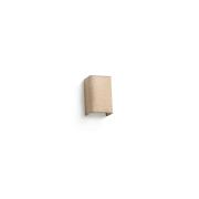 Faro Otton - wandlamp - 10,5 x 12,5 x 20,5 cm - jute