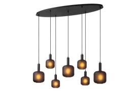 Lucide Eloise - hanglamp - 135 x 40 x 150 cm- zwart