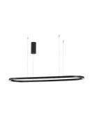Nova Luce Cuppe - hanglamp - 120 x 35 x 200 cm - 58W dimbare LED incl....