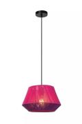 Lucide Jessica - hanglamp - Ø 30 x 154,5 cm - roze