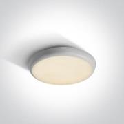 ONE Light Plafo - plafondlamp - Ø 25 x 5 cm - 12W LED incl. - IP54 - w...