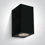ONE Light GU10 Outdoor Cube Lights - wandlamp -  9 x 7 x16 cm - IP65 -...