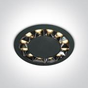 ONE Light Round Mirror Range - inbouwspot - Ø 128 mm, Ø 116 mm inbouwm...