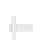 Nova Luce Paron - wandlamp - 5,5 x 15 x 15 cm - 6W LED incl. - zandwit