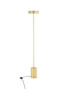 Nova Luce Thea - vloerlamp - Ø 20 x 135 cm - 17W  LED incl. - messing ...