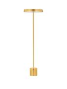 Nova Luce Vetro - vloerlamp - Ø 40 x 136 cm - 33W  LED incl. - satijn ...