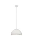 Nova Luce Lalu - hanglamp - Ø 40 x 250 cm - zandwit